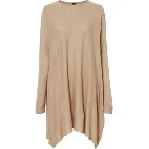 bonprix Long-Pullover aus Viskose-Mixbeige 52Damen