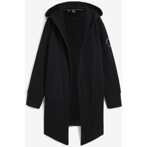 bonprix, bonprix Sweatjacke "Long-Sweatjacke" mit Nahtreissverschluss, aus Baumwolle und Polyester