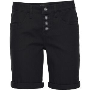 bonprix, bonprix Bermudas Skinny Fit, aus Stretch-Material, mit modischer Knopfleiste