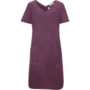 bonprix Minikleid mit Leinenlila 46Damen