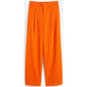 bonprix, bonprix Bundfaltenhose "Bundfaltenhose" aus Polyester, Viskose und Elasthan, Loose Fit, festlicher Stil