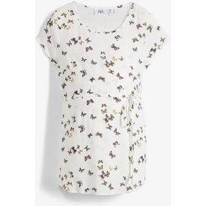 bonprix, bonprix Umstandsbluse figurumspielende Passform, mit kurzem Arm, mit Bindeband