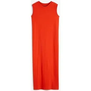bonprix Jersey-Kleid aus Baumwolle mit Stretchorange 44Damen