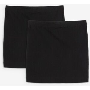 bonprix, bonprix Jerseyrock Packung, 2 Stk. aus Baumwolle und Elasthan, figurbetonte Passform, unifarben