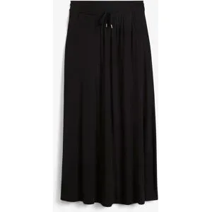 bonprix Jersey Rock aus Viskose-Mixschwarz 36Damen