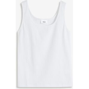 bonprix, bonprix Tanktop mit normalen Trägern, mit dezentem Carré-Ausschnitt, eng anliegend