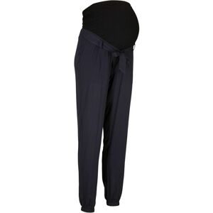 bonprix, bonprix Umstandshose aus Viskose Crêpe, elastischer Bund mit Bindeband, lockere Passform
