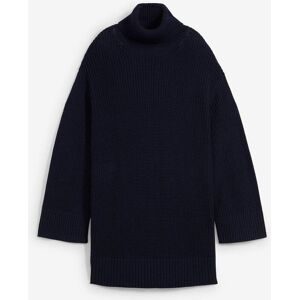 bonprix, bonprix Rollkragenpullover "Oversize-Rollkragenpullover aus Baumwoll-Mix" aus Baumwoll-Mix, mit Rollkragen, mit Seitenschlitzen
