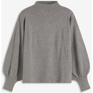 bonprix, bonprix Strickpullover "Oversize-Pullover aus Viskose-Mix" toller Viskose-Mix, mit modischen Ballonärmeln mit breiten Bündchen