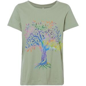 bonprix, bonprix T-Shirt "Bedrucktes T-Shirt aus Baumwolle" Loose Fit, Kurzarm-Design, aus Baumwolle, mit farbenfrohem Print