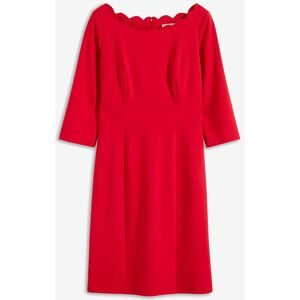 bonprix, bonprix Etuikleid taillierte Passform, aus Polyester, Viskose und Elasthan