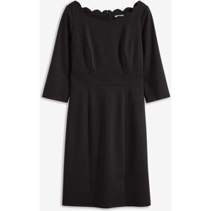 bonprix, bonprix Etuikleid taillierte Passform, aus Polyester, Viskose und Elasthan