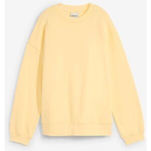 bonprix, bonprix Sweatshirt, Oversize-Passform, aus reiner Baumwolle, elastische Bündchen