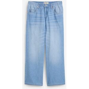 bonprix, bonprix Straight-Jeans gerader Schnitt, Mid Waist, Cropped-Länge, Regular Fit
