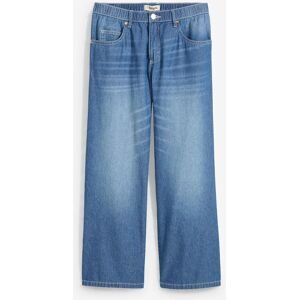 bonprix, bonprix Straight-Jeans gerader Schnitt, Mid Waist, Cropped-Länge, Regular Fit