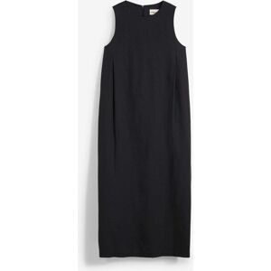 bonprix, bonprix Midikleid ärmelloses Design, Oversize-Passform, runder Ausschnitt
