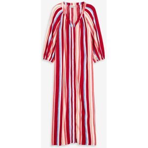 bonprix, bonprix Tunikakleid aus Viskose, mit Knopfleiste, Loose Fit, gestreift