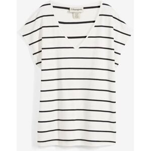 bonprix Gestreiftes Strickshirtweiß 48Damen