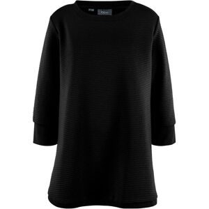 bonprix, bonprix Sweatshirt, langer Schnitt, mit U-Bootausschnitt, mit Ballonärmeln