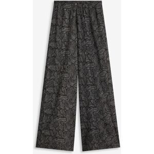 bonprix, bonprix Jerseyhose mit auffälligem Druck, regular fit Passform, elastisches Material