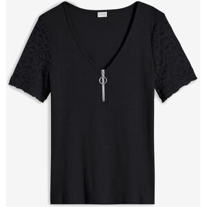 bonprix, bonprix T-Shirt eng anliegende Passform, Kurzarm-Design, für vielseitige Anlässe