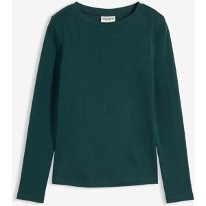 bonprix, bonprix Langarmshirt eng anliegende Passform, lange Ärmel, Basic-Shirt