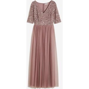 bonprix, bonprix Abendkleid für festliche Anlässe, mit Tüll-Rock und Pailletten im Oberteil