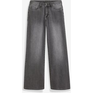 bonprix, bonprix Weite Jeans Loose Fit, 5-Pocket-Style, Wide-Leg Jeans, Mid Waist