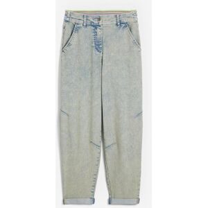 bonprix, bonprix Boyfriend-Jeans weites Bein, Loose Fit, mit bequemem Gummi am hinteren Bund