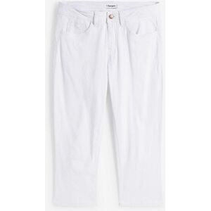 bonprix, bonprix Caprijeans "Slim Fit Jeans Mid Waist, cropped" 3/4-Capri-Look, Five-Pocket Style, Regular Fit, schmale Beinform