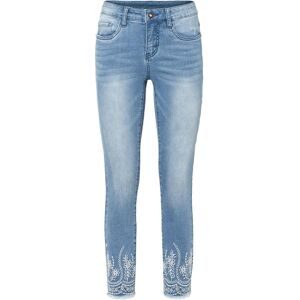 bonprix, bonprix Skinny-fit-Jeans Skinny Fit, mit Elasthan-Anteil, Cropped Schnitt