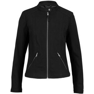 bonprix, bonprix Bikerjacke mit seitlichen Stretcheinsätzen, Langarm-Design
