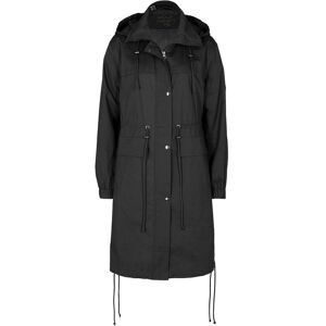bonprix, bonprix Langjacke in Trench-Optik, mit Kapuze und vielen tollen Details