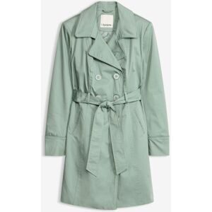 bonprix, bonprix Trenchcoat mit abnehmbarem Bindegürtel, 2-Reiher