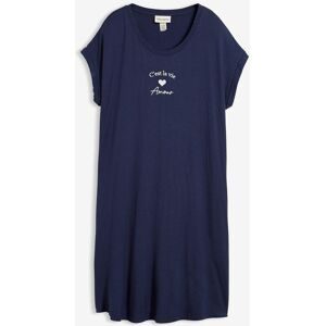 bonprix, bonprix Jerseykleid lockere Passform, aus Viskose und Elasthan, mit Rundhalsausschnitt
