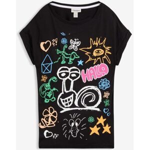 bonprix, bonprix T-Shirt "T-Shirt bedruckt" leicht taillierter Schnitt, Regular fit, mit witzigem Frontdruck