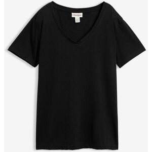 bonprix, bonprix T-Shirt lockere Passform, Kurzarm-Design, V-Ausschnitt