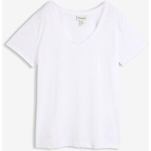 bonprix, bonprix T-Shirt lockere Passform, Kurzarm-Design, V-Ausschnitt