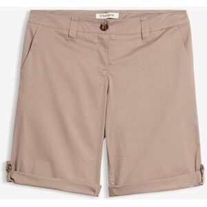 bonprix Stretch-Bermudabraun 48Damen