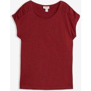 bonprix, bonprix T-Shirt gerade Passform, überschnittene Schultern, mit Rundhalsausschnitt