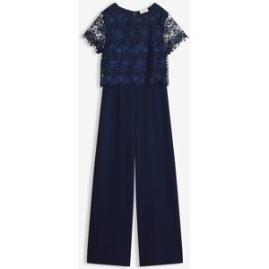 bonprix, bonprix Jumpsuit mit kurzem Arm, figurumspielende Passform, weites Bein
