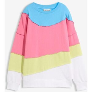bonprix, bonprix Sweatshirt, Oversize-Passform, Langarm, aus Baumwolle und Polyester