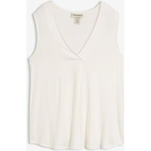 bonprix, bonprix Shirttop bequeme Passform, aus Viskose-Mix, V-Ausschnitt