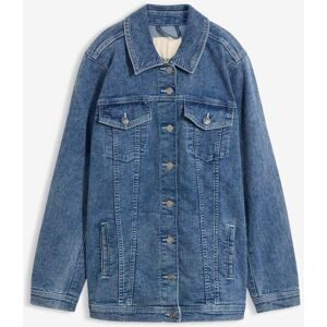 bonprix, bonprix Jeansjacke loose fit Passform, weite Boyfriend-Form, mit Stretch-Anteil