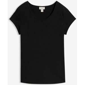 bonprix, bonprix T-Shirt figurbetonte slim fit Passform, Kurzarm, aus Baumwolle und Elasthan
