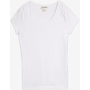 bonprix, bonprix T-Shirt figurbetonte slim fit Passform, Kurzarm, aus Baumwolle und Elasthan