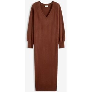 bonprix, bonprix Strickkleid "Oversized Strickkleid in Midilänge" aus Polyacryl, Polyester und Elasthan, lässig geschnitten, Midilänge