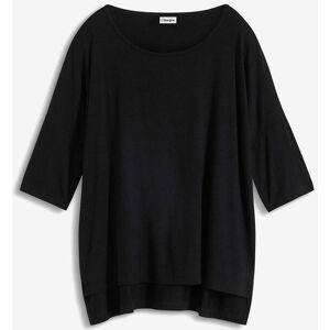 bonprix, bonprix T-Shirt Oversize-Passform, Halbarm, U-Boot Ausschnitt