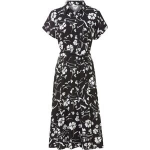 bonprix Blusenkleid aus reiner Viskoseschwarz 48Damen