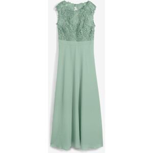 bonprix, bonprix Maxikleid "Maxikleid mit Spitze" für festliche Anlässe, vollständig gefüttert, taillierte Passform